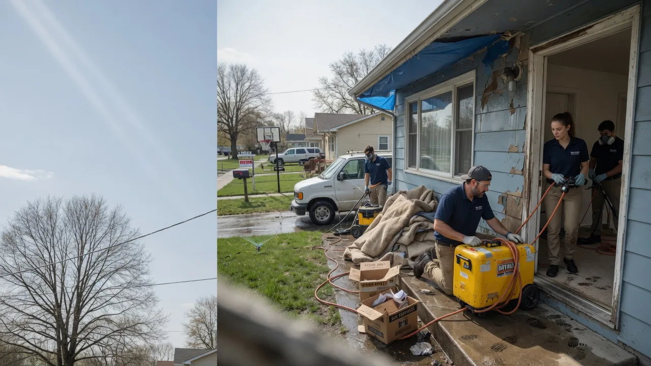 Basement Flood Cleanup in Donaldson, MN near me